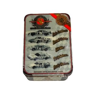 1995 Winston Cup Champions Embossed 5pc Metal Cards in Collector Tin